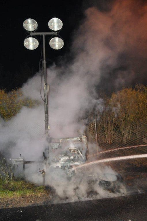 Generator Catches Fire | Plainview, NY Patch