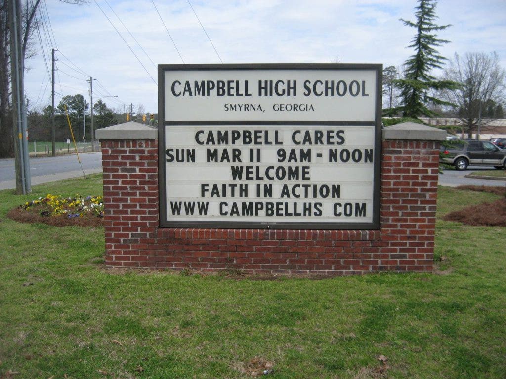 Putting Faith in Action at Campbell High School Smyrna, GA Patch