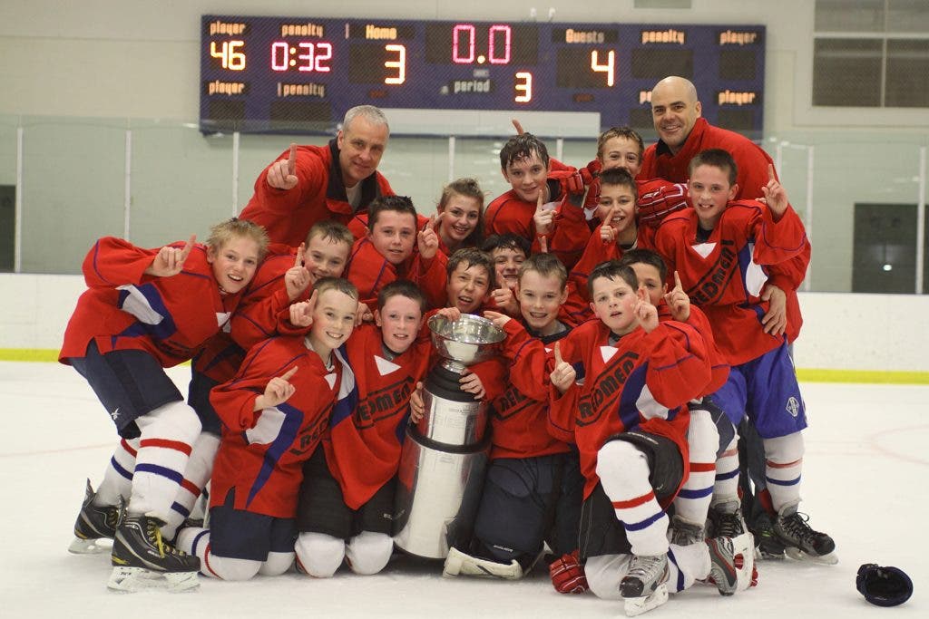 Tewksbury 6th Grade Hockey Team Wins Middle School Championship