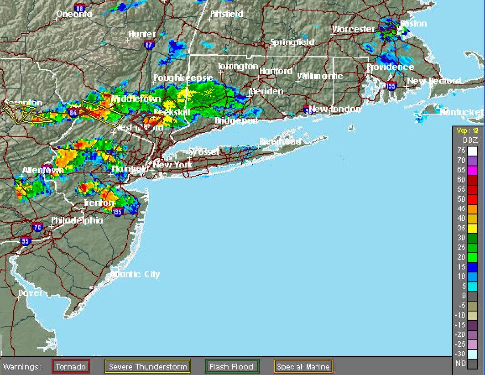 Bergen County Under Tornado Watch Until Late Friday | Teaneck, NJ Patch