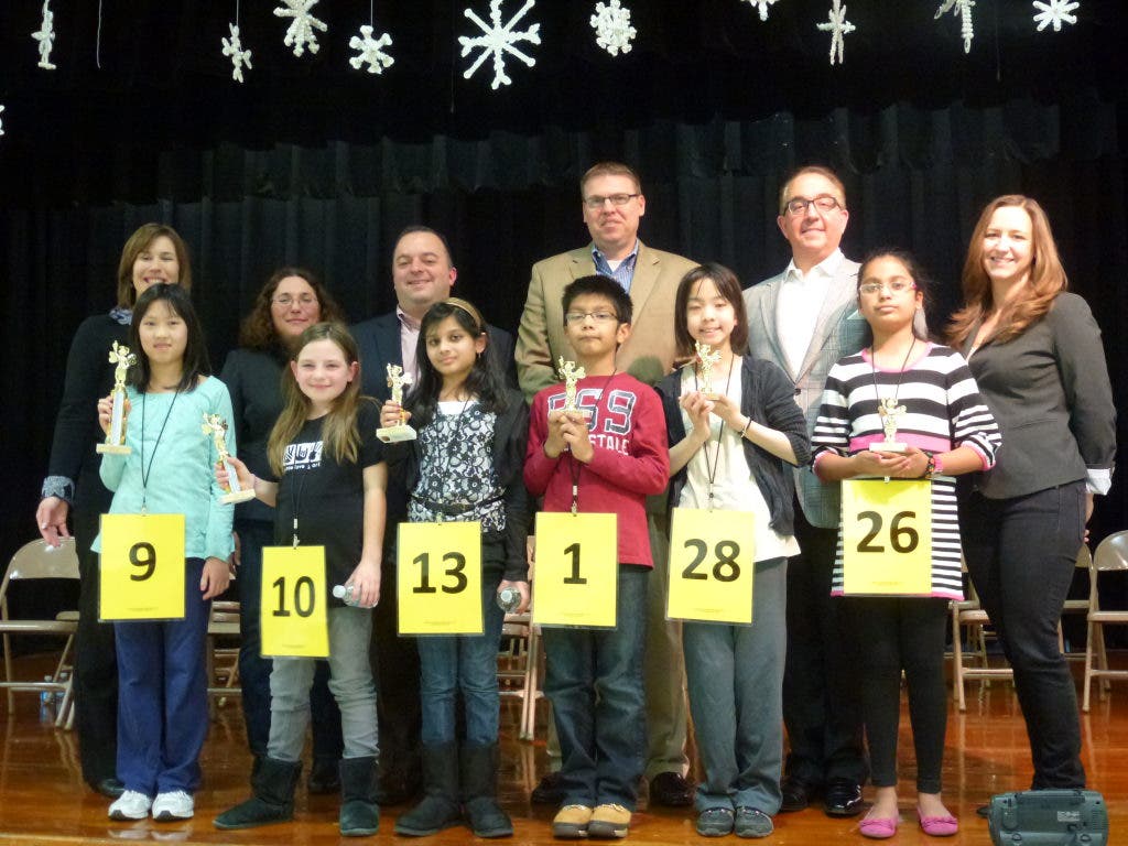 Fifth Graders Represent Junior Women's Club in North Jersey Spelling
