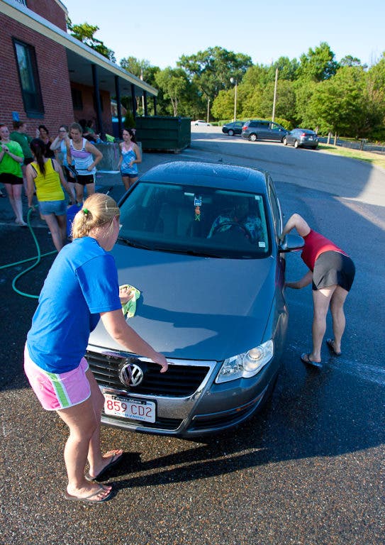 Photo Gallery Holy Name Youth Service Project Car Wash West Roxbury