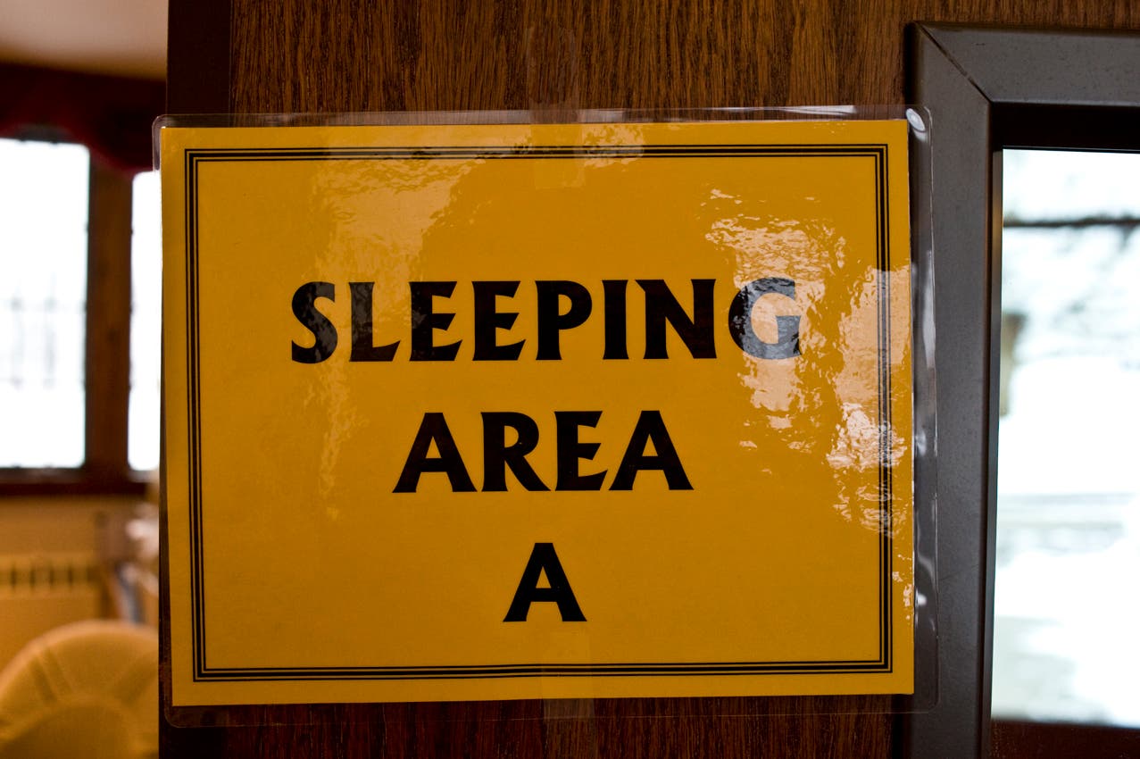 Sleep Area. Sign Sleep Disorders Discussed at St. Barnabas | Livingston, NJ Patch