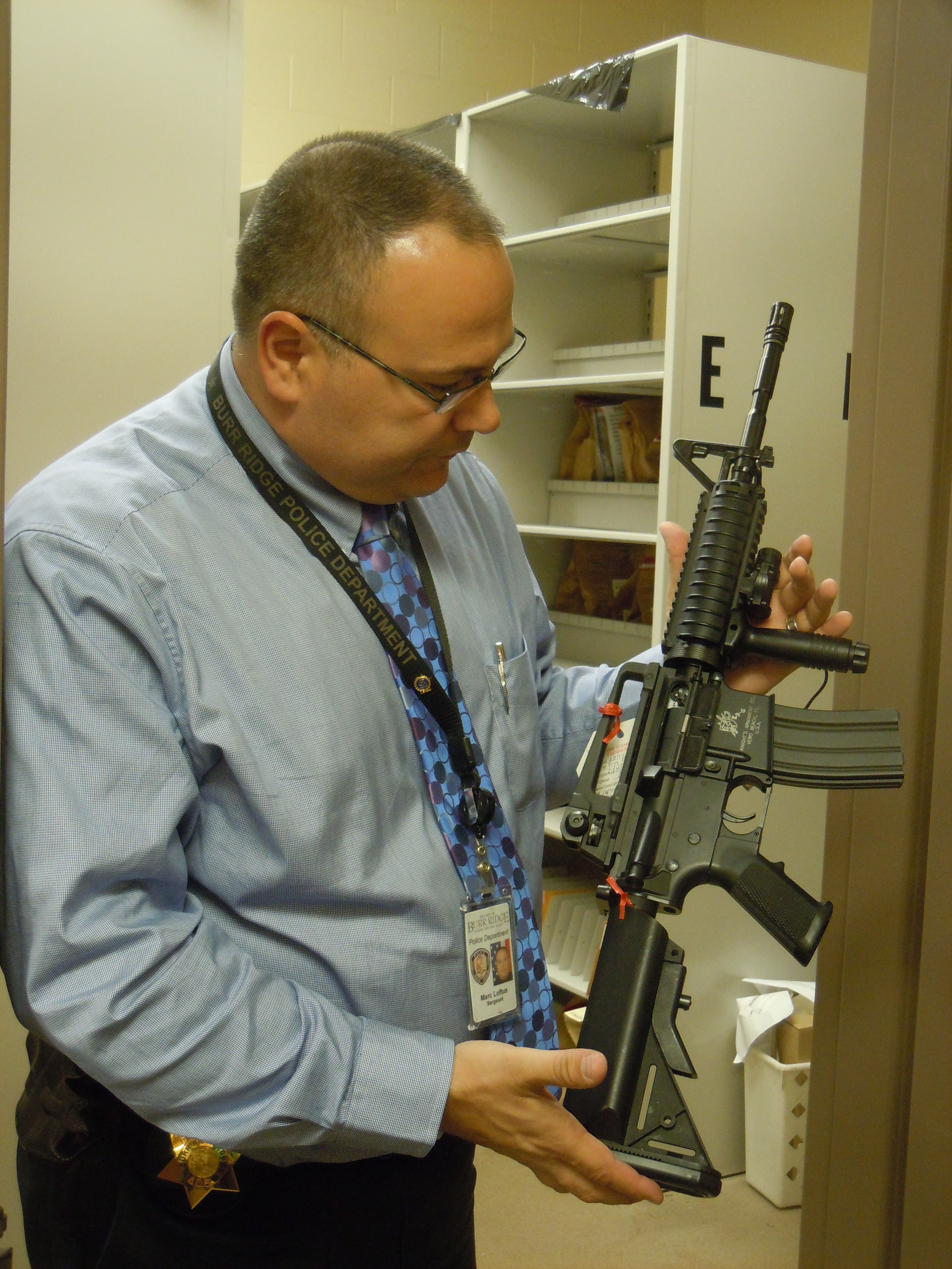 Photos: Inside the Evidence Rooms at the Burr Ridge Police Department ...