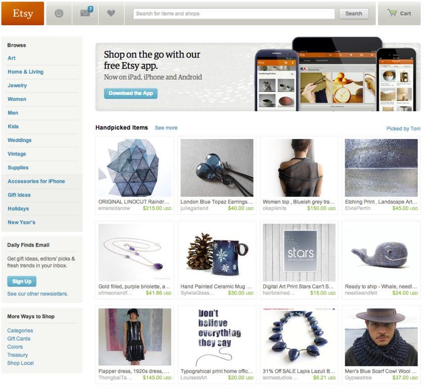 News small post card thumbnail