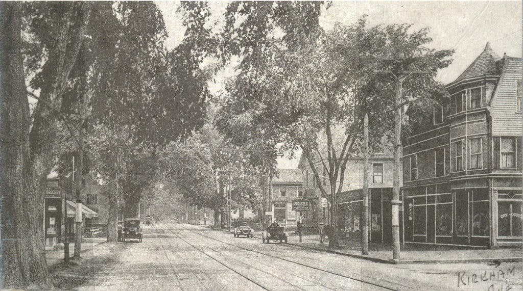 Two Neighbors from Different Centuries Grace Main Street East Haven