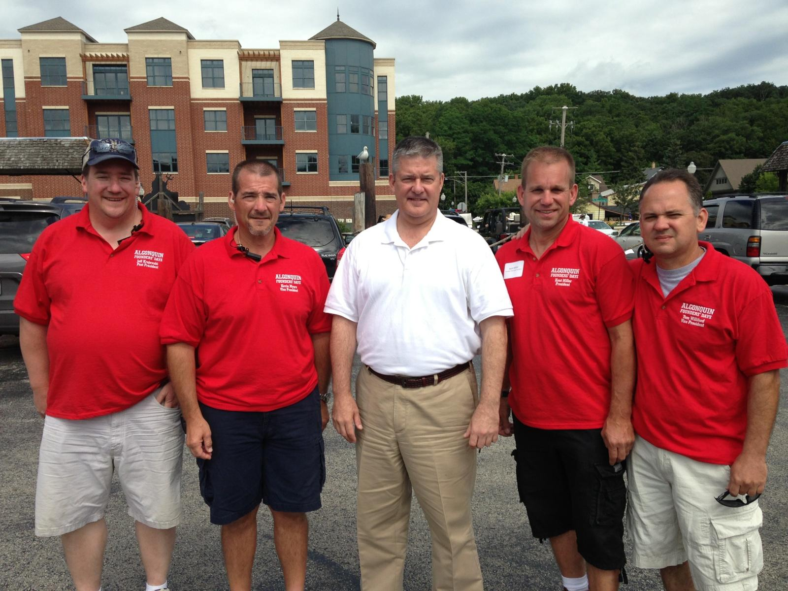 Dan Rutherford Il Treasurer Dan Rutherford Attends Algonquin Founders' Days Festival ...
