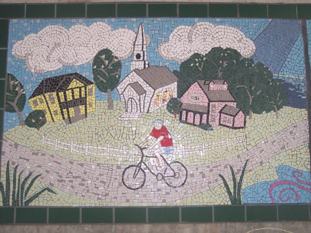 A Colorful Addition to the Falmouth Bike Path Falmouth, MA Patch