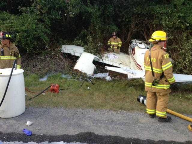 3 Injured in Airplane Crash off Rt. 50 in Bowie | Bowie, MD Patch