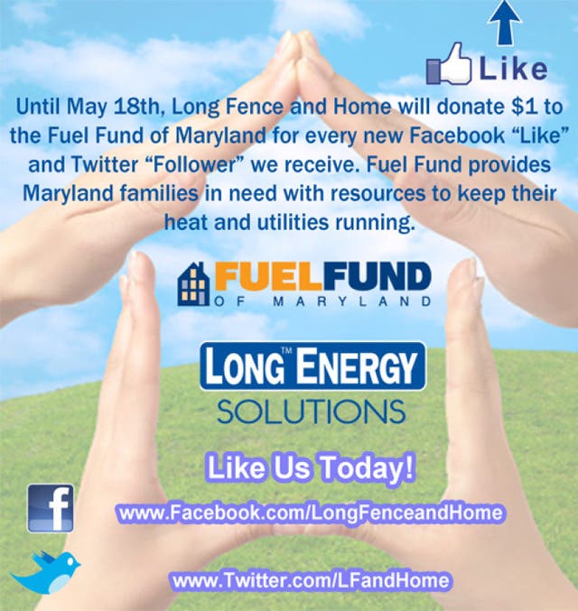 Long Energy Solutions Begins Partnership with the Fuel Fund of Maryland