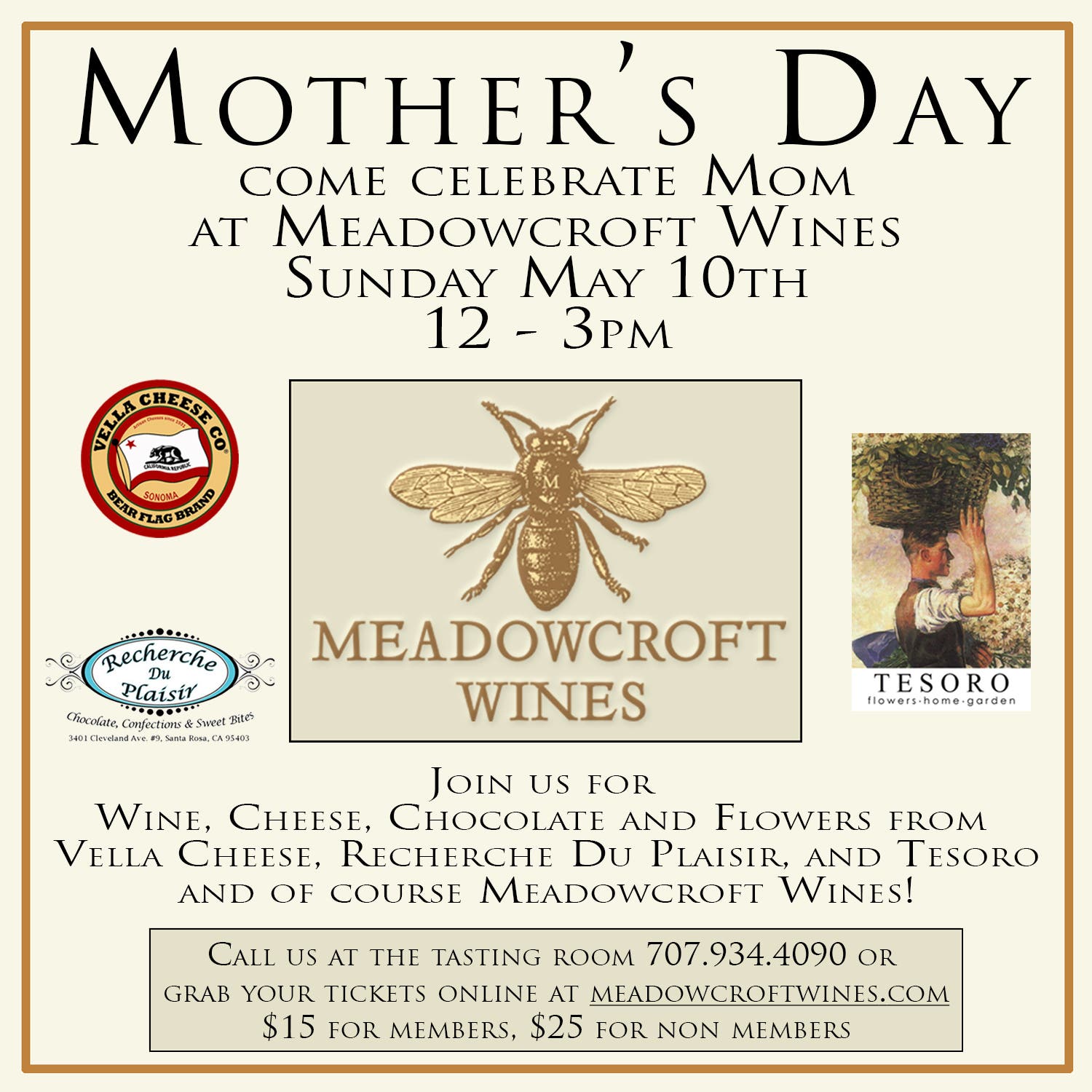 Mother's Day Celebration Sonoma Valley, CA Patch