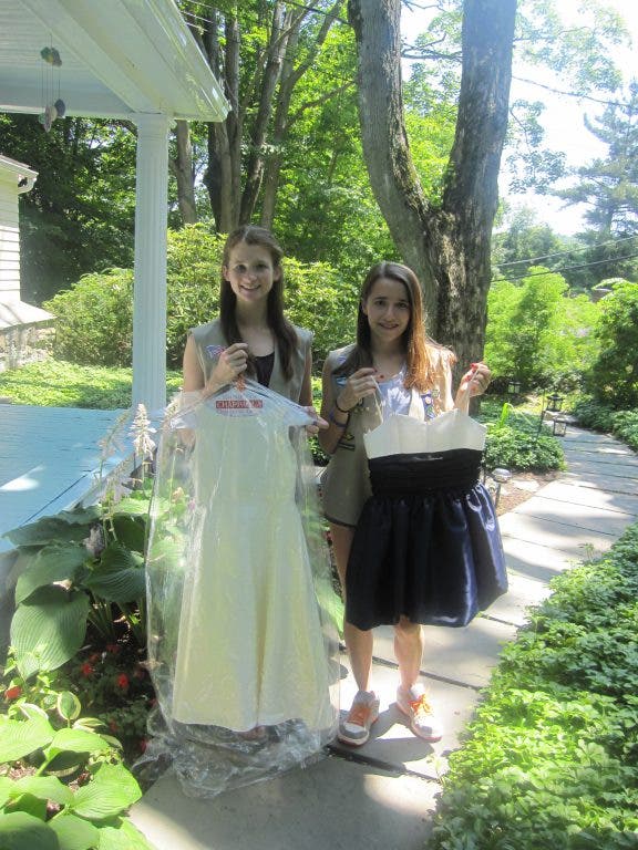 Briarcliff Girl Scouts Collect Dresses for Dream Closet Project Pleasantville, NY Patch