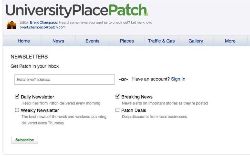 News small post card thumbnail