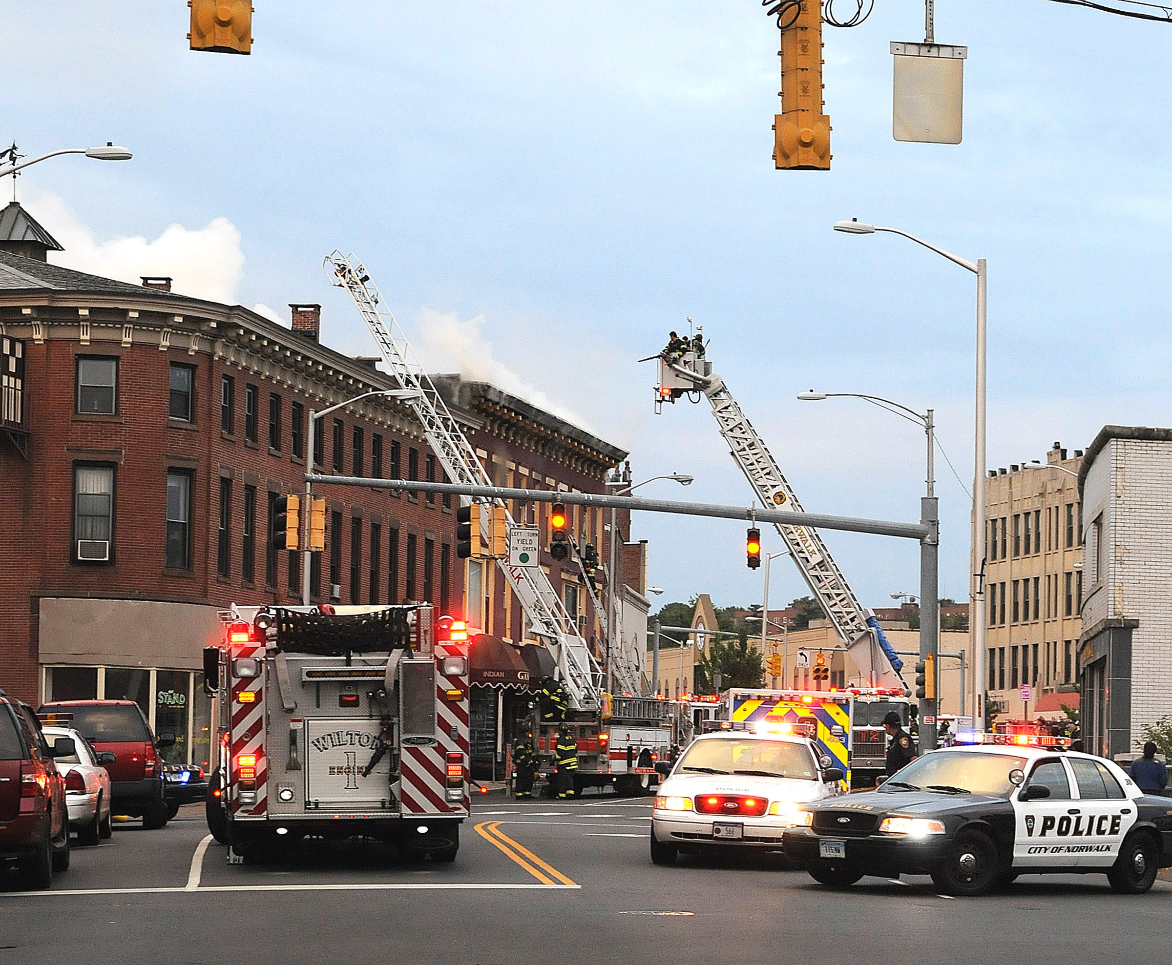 Norwalk Apartment Building Fire Disrupts Morning Commute | Wilton, CT Patch