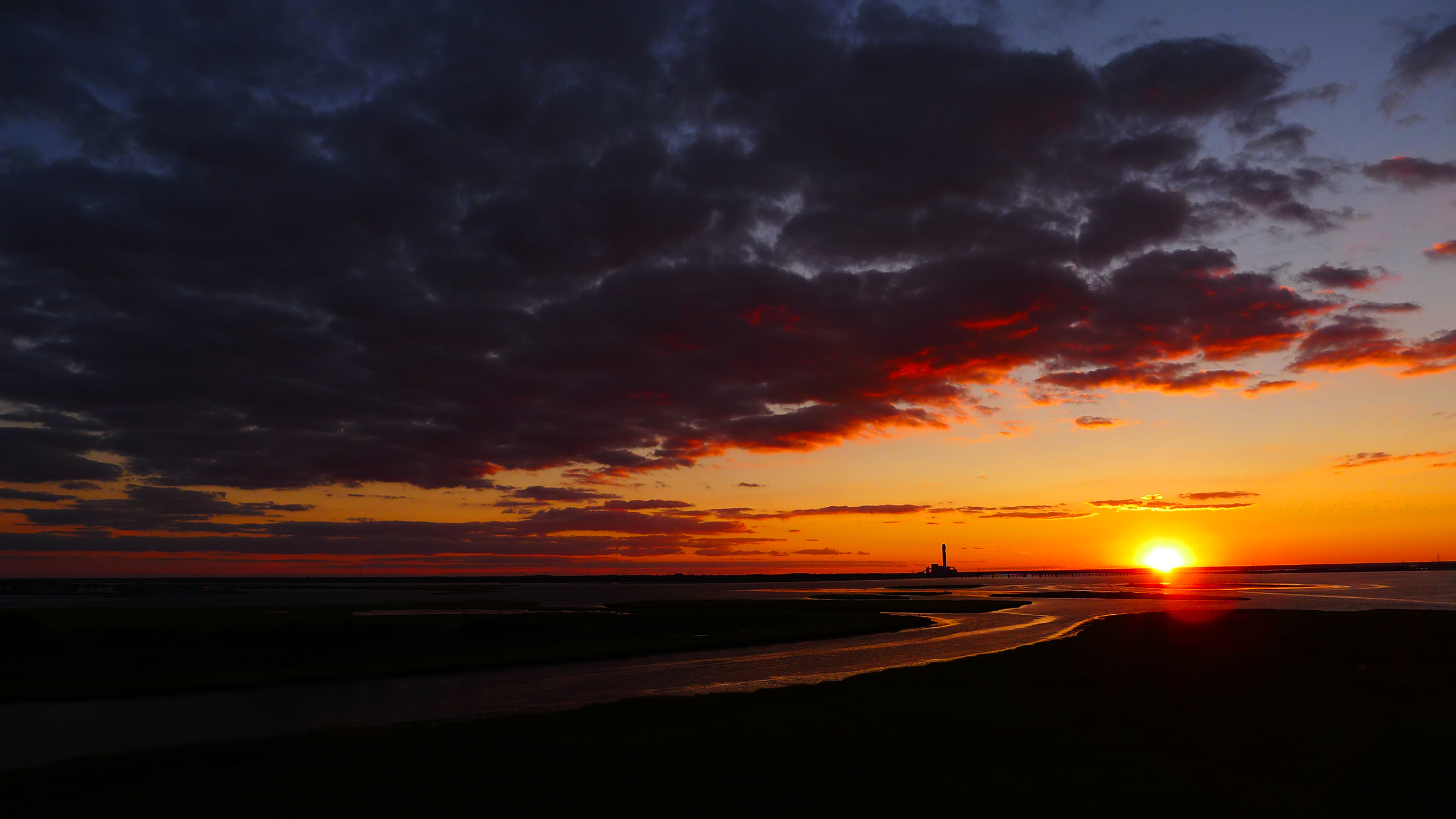 Sunset from the 9th Street Bridge Ocean City, NJ Patch