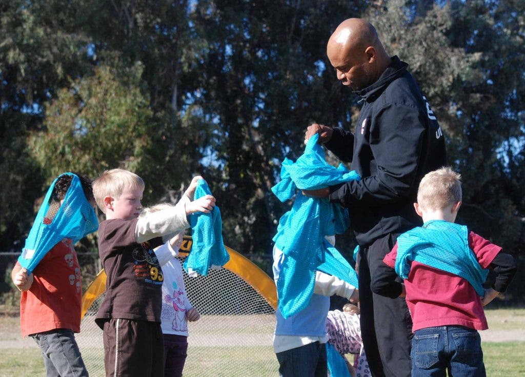 Kindergarten Olympian Soccer Dad Brings Class to Murray Manor School