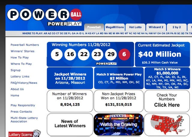 Who Won the Powerball Drawing? Missouri Ticket Has Winning Numbers