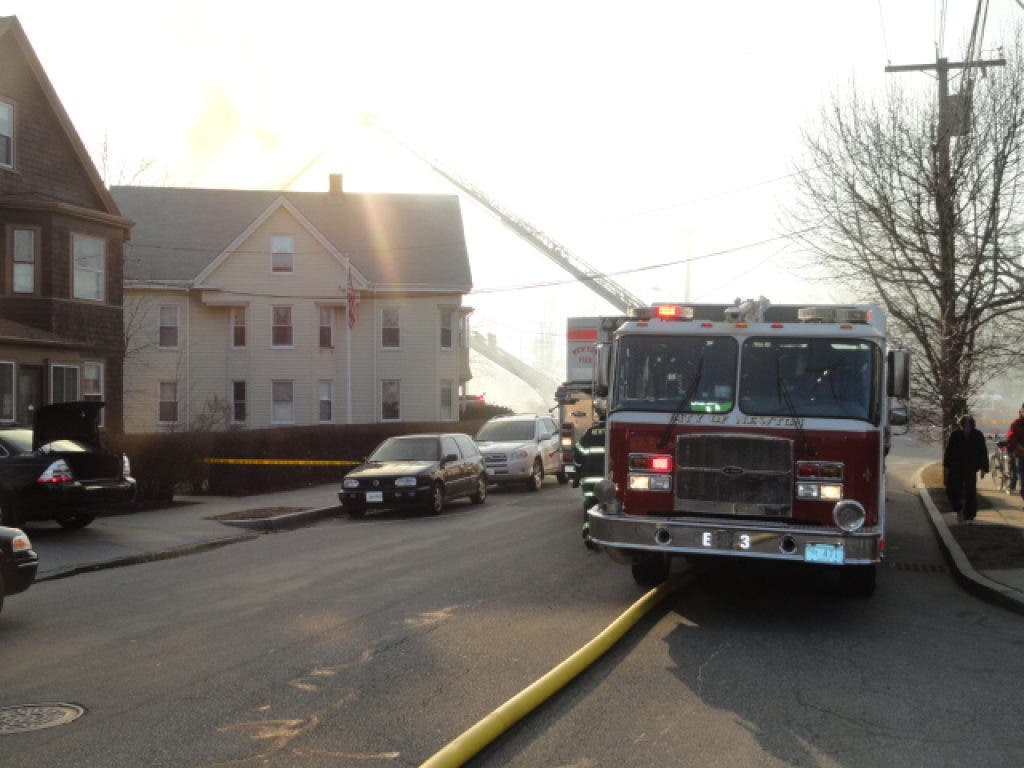 [Update 7:45 p.m.]: Everyone Reported Safe After 3-Alarm Fire in Newton ...
