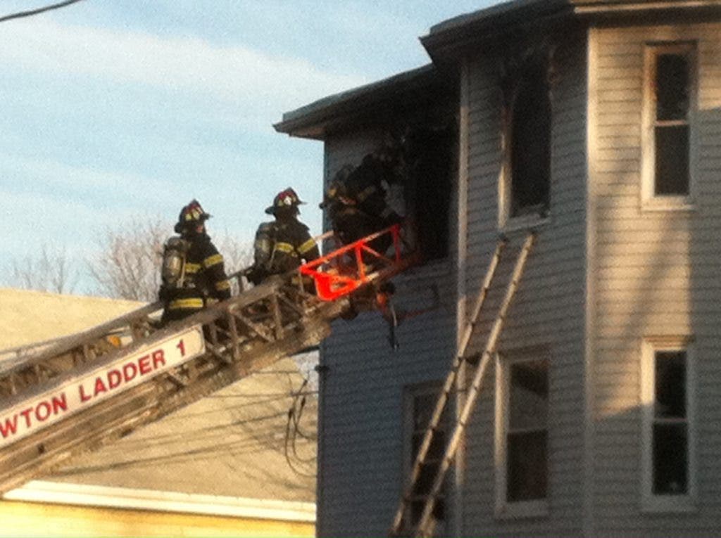 [Update 7:45 p.m.]: Everyone Reported Safe After 3-Alarm Fire in Newton ...