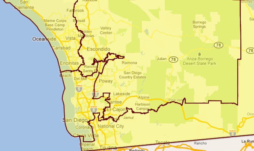 New Redistricting Maps Show Major Changes for San Diego County ...
