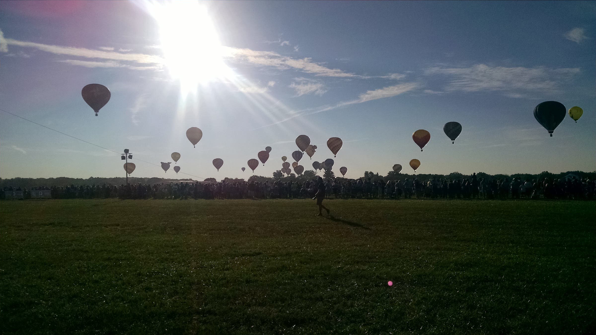 LOOK Hot Air Balloons Float Through New Jersey Sky Long Valley, NJ Patch