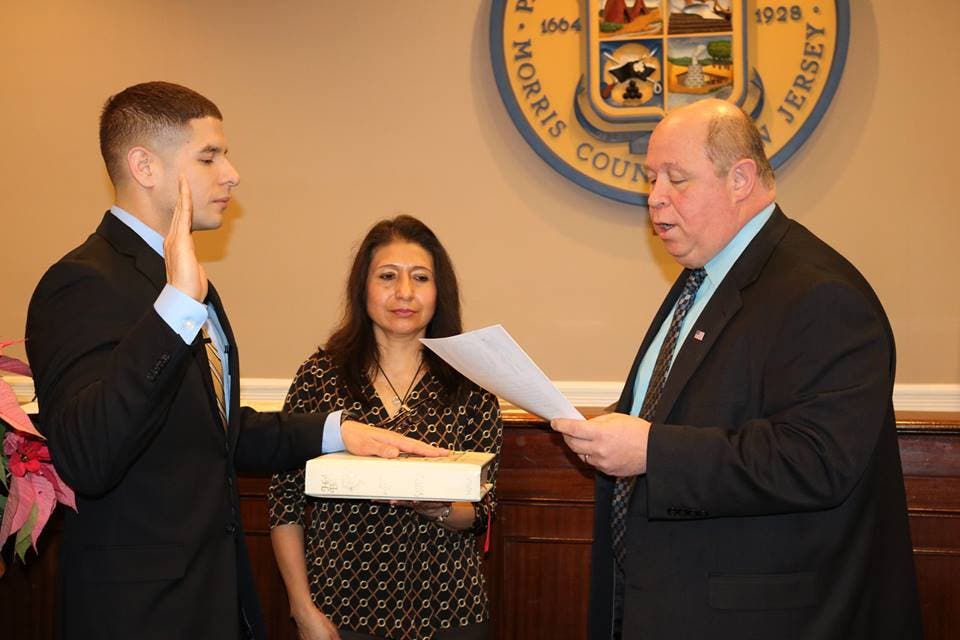 8 Sworn In As New Parsippany Police Officers | Parsippany, NJ Patch