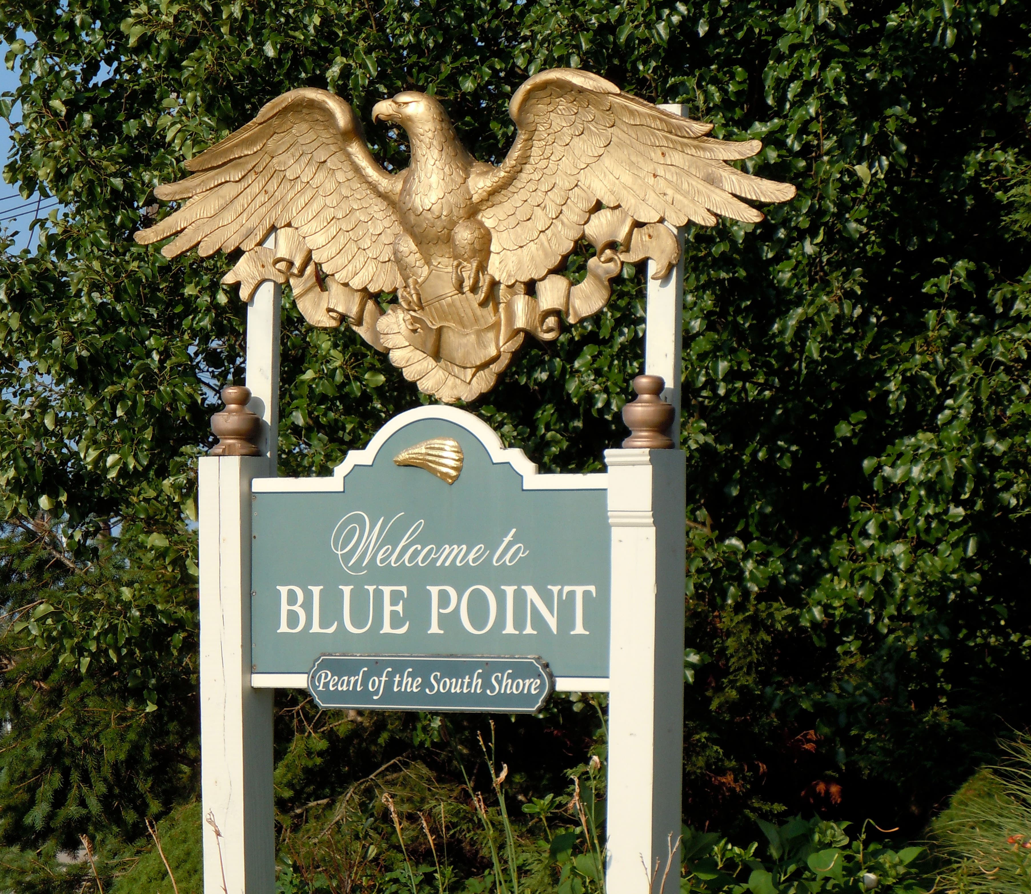 Blue Point Mappoint Sign Blue Point's Been Quaint Since Its Beginning | Sayville, NY Patch