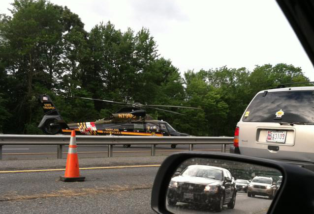 Tractor Trailer Crash Stopped Traffic on I-95 North in Harford County ...