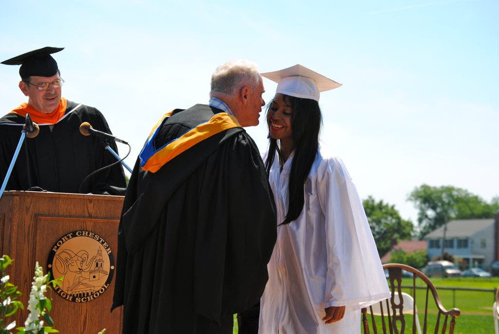 Port Chester High School Seniors Get Their Day In The Sun Port