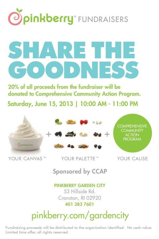 Pinkberry Set To Open In Garden City July 9 Cranston Ri Patch