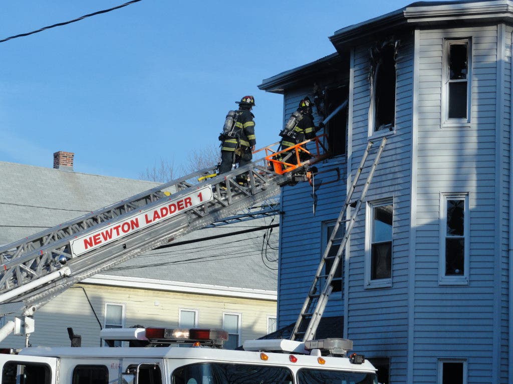 Newton Police Officer Helped in Search of Burning Home | Newton, MA Patch
