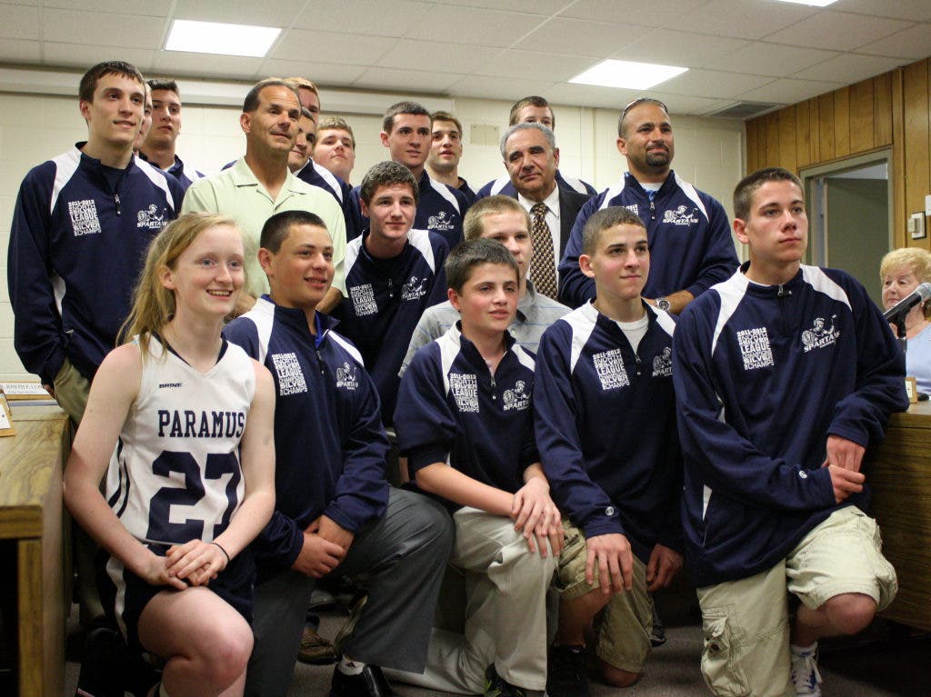 Dylan Rizer School Board Honors Spartan Hockey Team | Paramus, NJ Patch