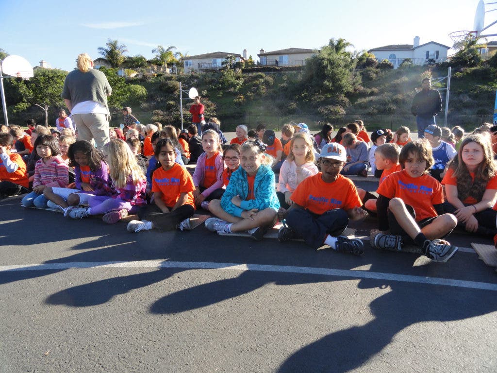 Sea of Orange at Pacific Rim Elementary Carlsbad, CA Patch