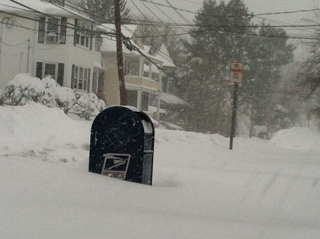 Watertown Storm Center: Blizzard Over, Town Digging Out from 2 Feet of ...