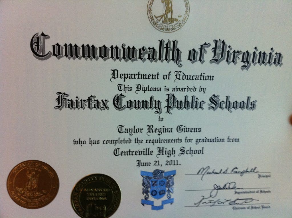 A New Heart and a New Diploma Centreville, VA Patch