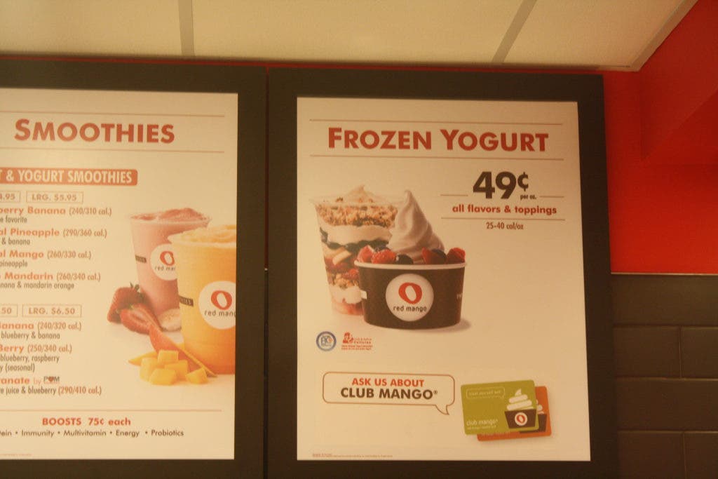 Fro Yo Menu Fro-Yo Franchise Red Mango Opens in Ridgewood | Ridgewood, NJ Patch