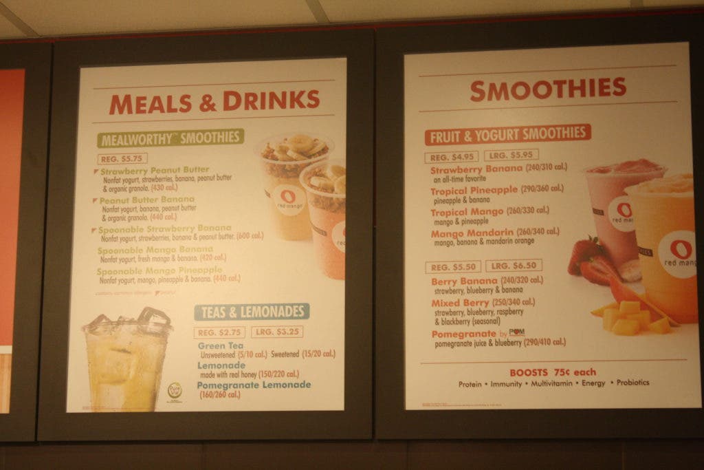 Fro Yo Menu Fro-Yo Franchise Red Mango Opens in Ridgewood | Ridgewood, NJ Patch