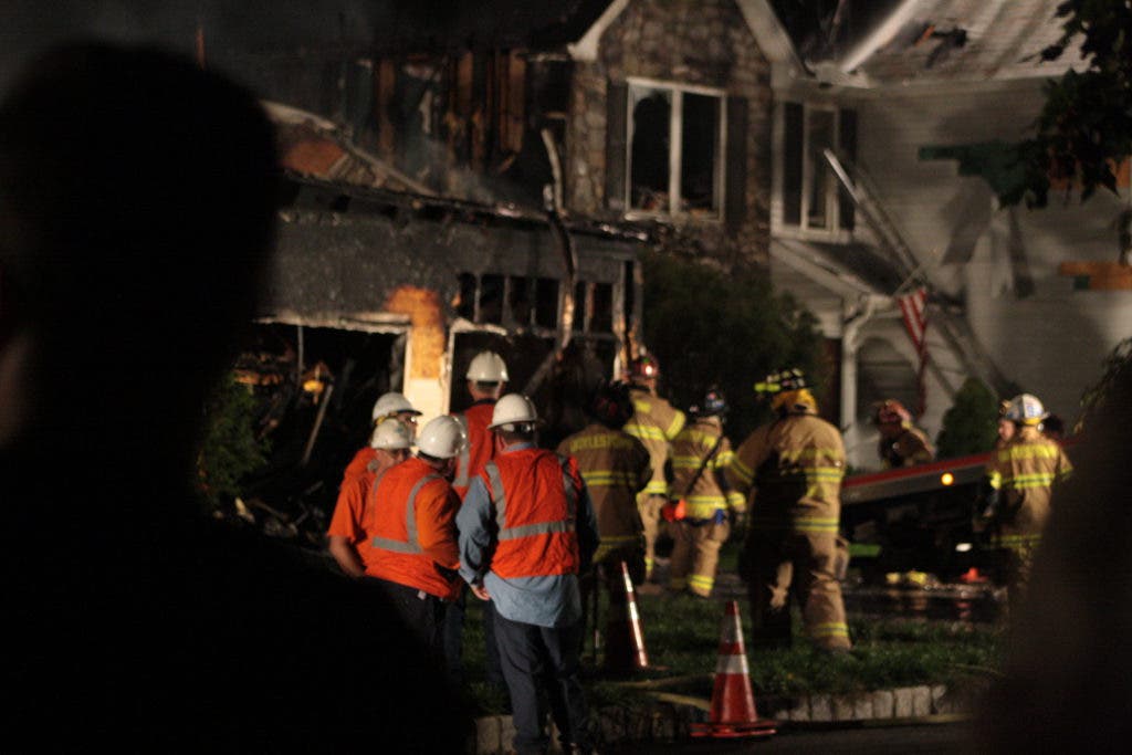 Massive Blaze Rips Through Homes | Doylestown, PA Patch