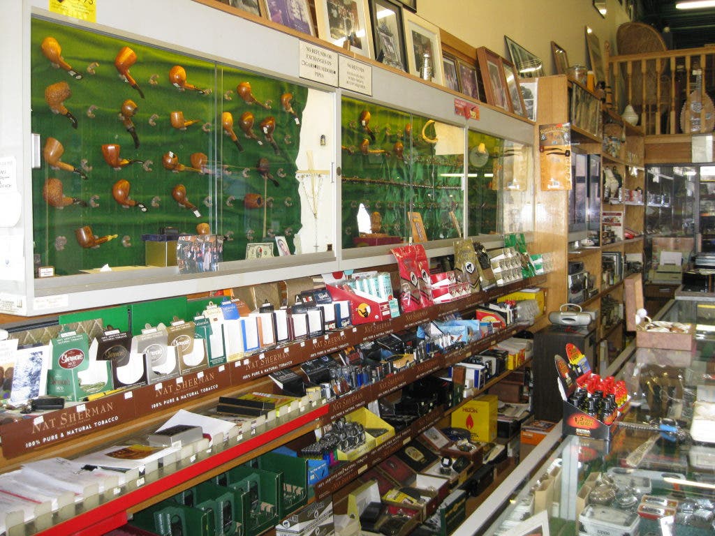 tobacco barcelona Spanish Tobacco Shop Estanc. Editorial Stock Photo