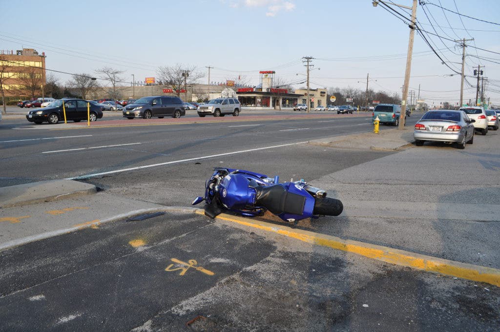 Motorcycle Accident Sends Man to Hospital | East Meadow, NY Patch