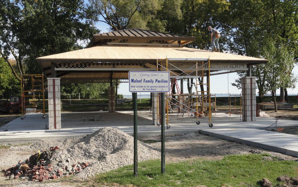 Maloof Family Pavilion to Open Friday in Veterans Memorial Park St