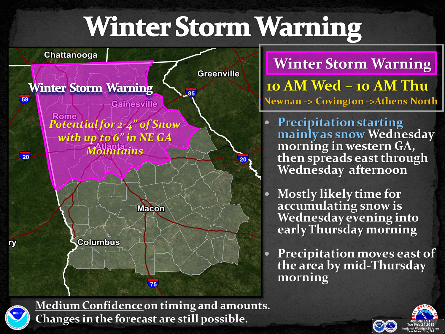Weather Update Up To 4 Inches Of Snow In Some Areas Alpharetta GA Patch