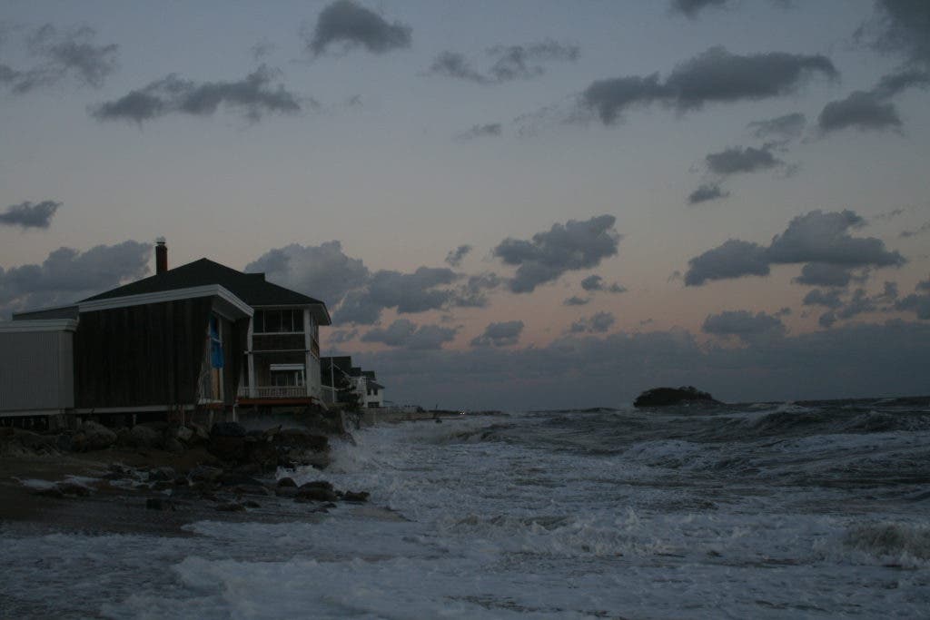 Waiting For King Tide In Madison Madison CT Patch