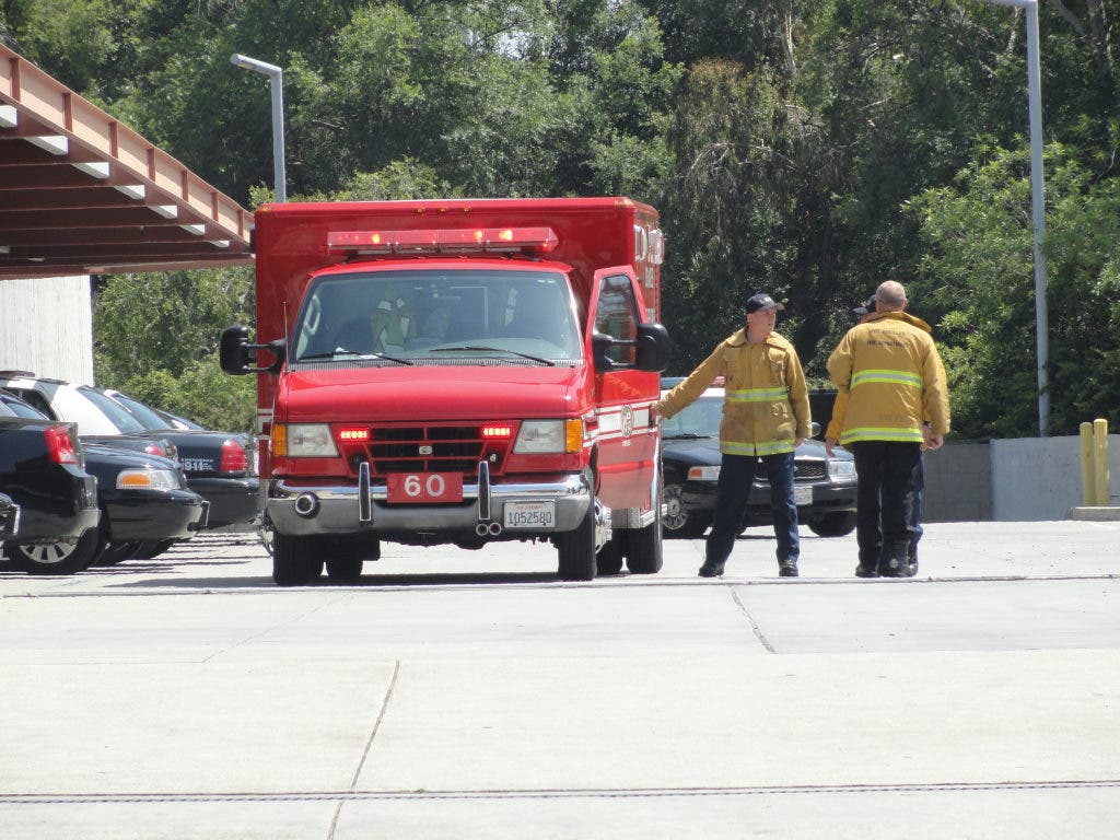 UPDATE Ambulance Called to North Hollywood Police Station to Treat