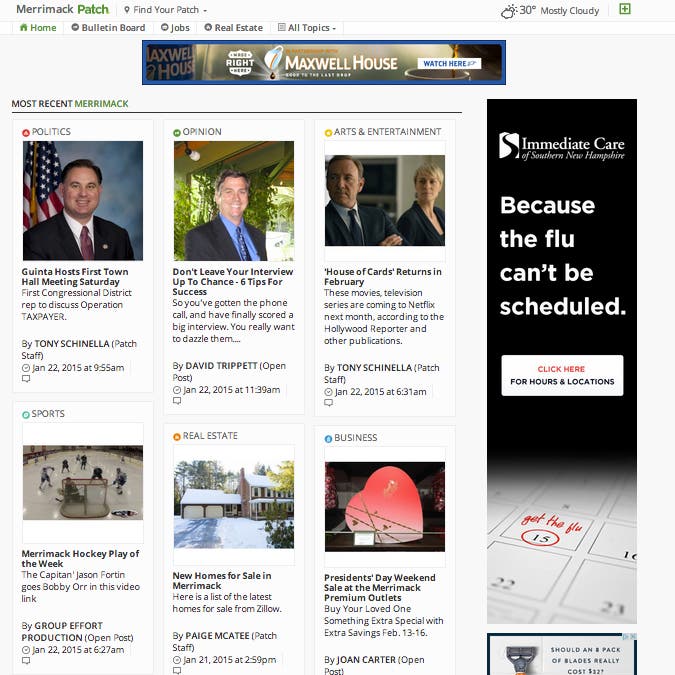 News small post card thumbnail