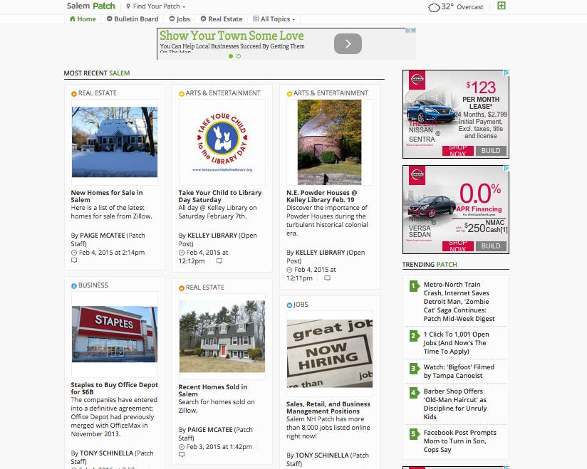 News small post card thumbnail