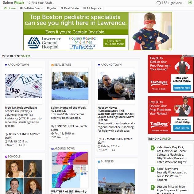 News small post card thumbnail