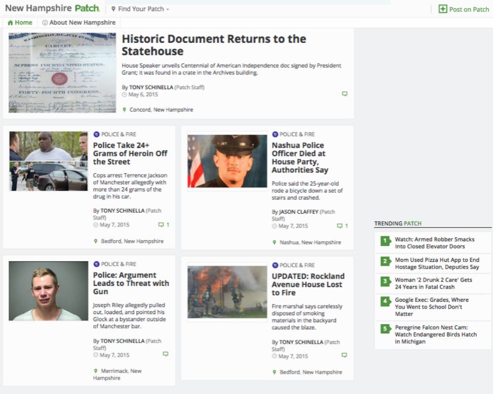 News small post card thumbnail