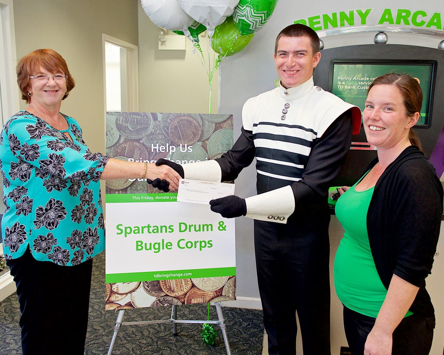 TD Bank Donates 2,103 to the Spartans Drum and Bugle Corps Nashua, NH Patch