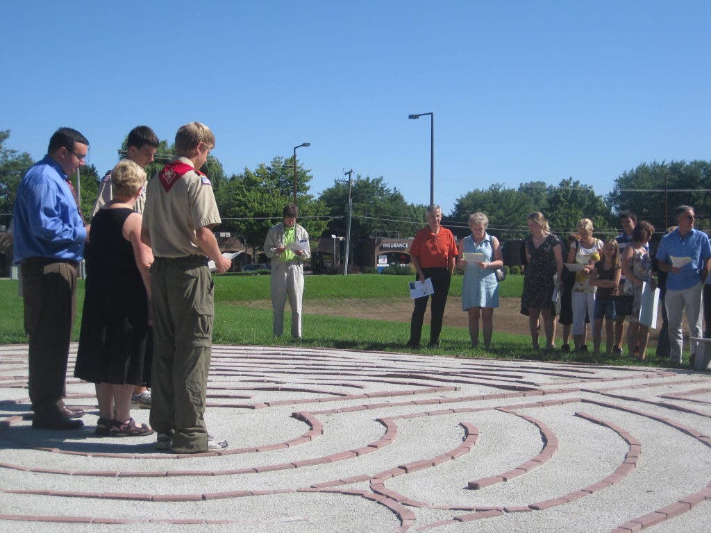 Kingswood United Methodist Church Dedicates Labyrinth Buffalo Grove, IL Patch
